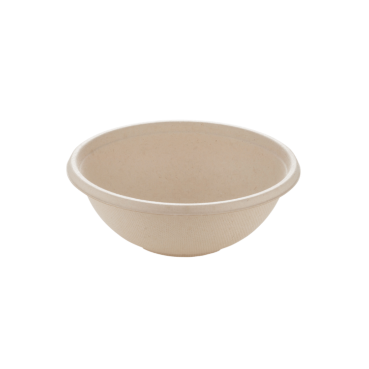 Bowl Buddha de 350 ml (Ø14 cm), biodegradable, ecológico y diseñado para presentaciones sostenibles en hostelería.