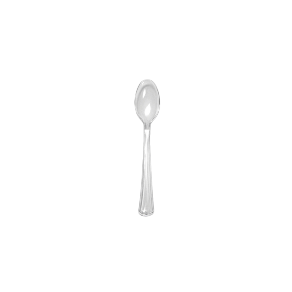 CUCHARILLA TRANSPARENTE REUTILIZABLE
