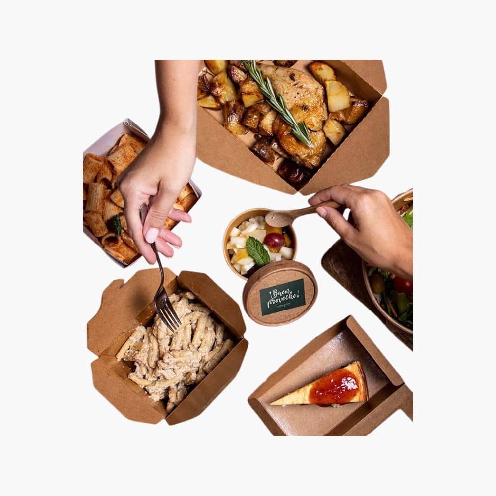 envases take away comida para llevar delivery